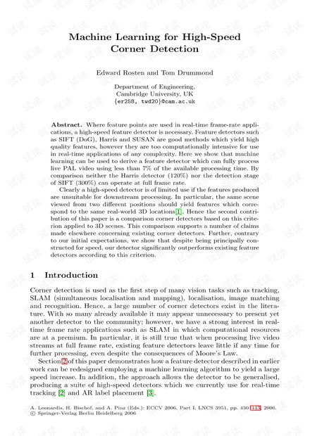 Machine Learning for High-Speed Corner Detection.pdf