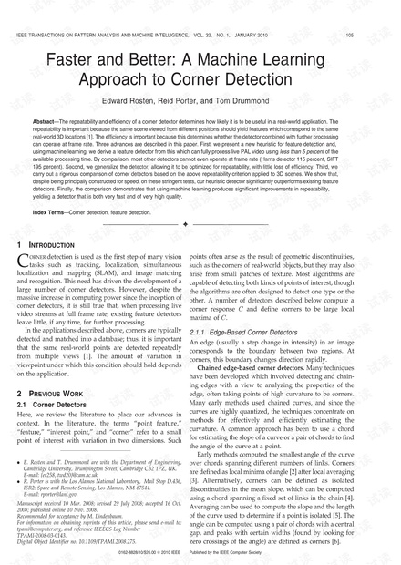 Faster and Better A Machine Learning Approach to Corner Detection.pdf