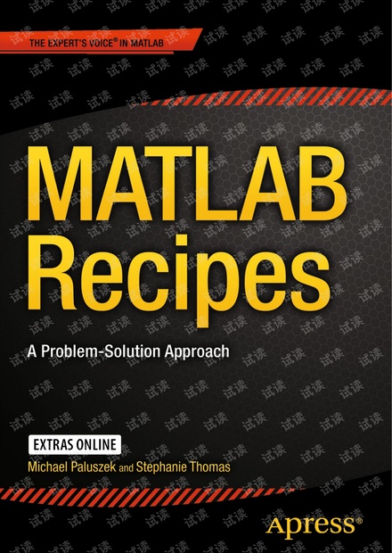 MATLAB.Recipes.A.Problem-Solution.Approach.148420560X