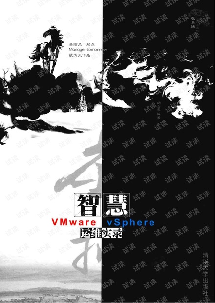 虚拟智慧:VMware vSphere运维实录 pdf 完整带目录书签