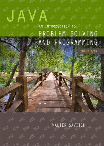Java An Introduction to Problem Solving and Programming 7th pdf 0分