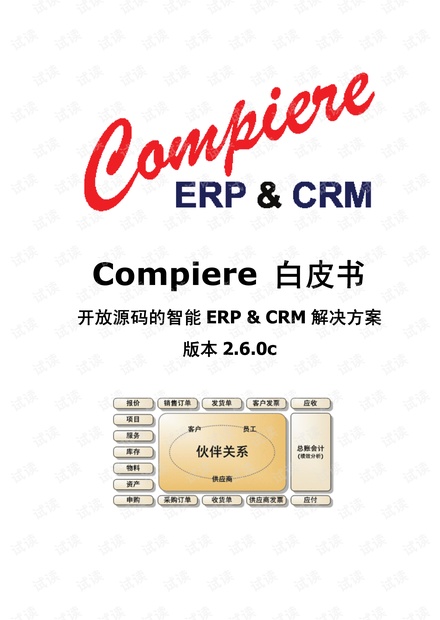 Compiere ERP 中文使用手册