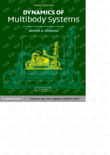 Dynamics of Multibody Systems (3rd Edition)